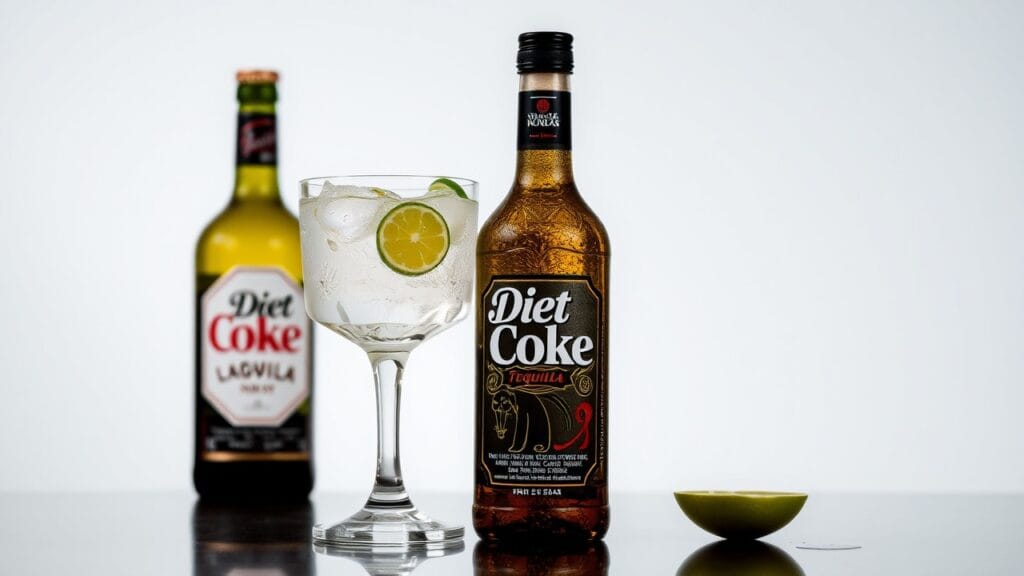 Tequila diet coke